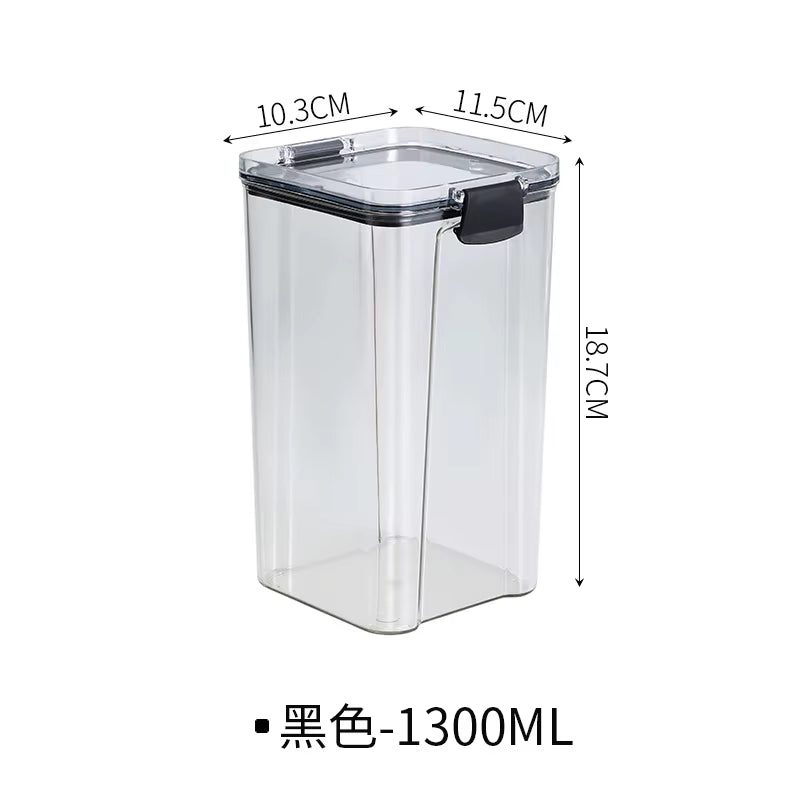 F5 Kitchen Refrigerator Storage Jar Box Mechanical Keyboard Switch Storage Box Plastic Sealed Jar Snack Tea Storage Jar Gadgets